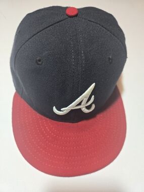 ​Atlanta Braves New Era 59FIFTY Fitted  7 1/8 Authentic Collection MLB Baseball